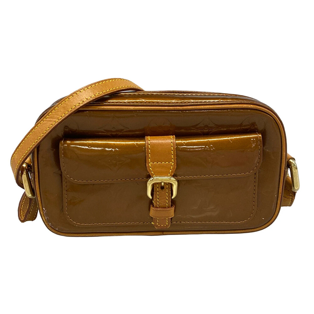 Louis Vuitton Christie Mm Bronze Vernis #346051L61B
